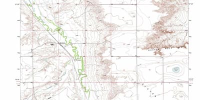 Kat jeyografik nan Bòdo topografik 